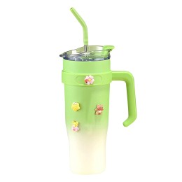 Supply large capacity insulated water cup 1200ML handle drinking cup 304 stainless steel cup Ice Pa cold cup SKAC039 Supply large capacity insulated water cup 1200ML handle drinking cup 304 stainless steel cup Ice Pa cold cup SKAC039